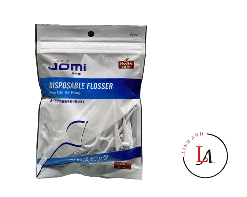 Tăm chỉ kẽ răng Jomi 80 cây
